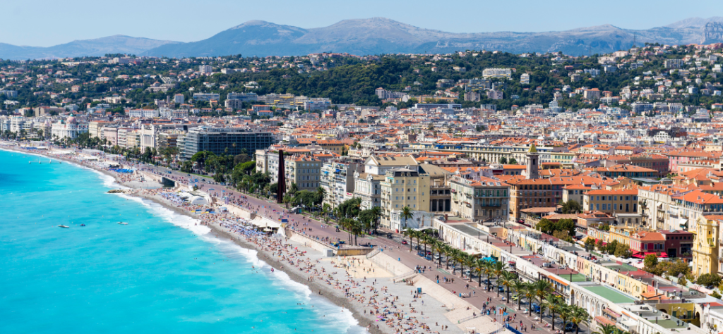 Vue sur la ville de Nice