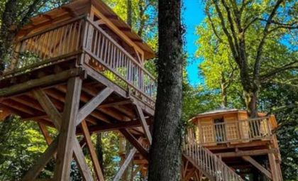 Cabane sur Pilotis avec Jacuzzi (Bergerac) — love room à Bergerac