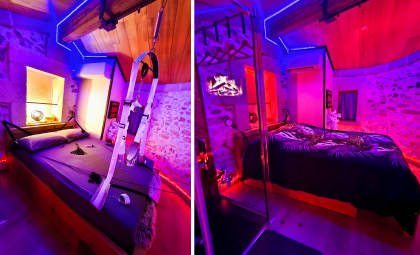 La Tour secrète — love room à Vinassan