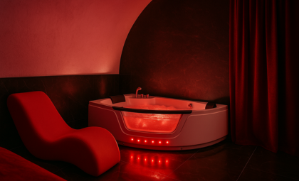 La suite miroir — love room à Bouc-Bel-Air