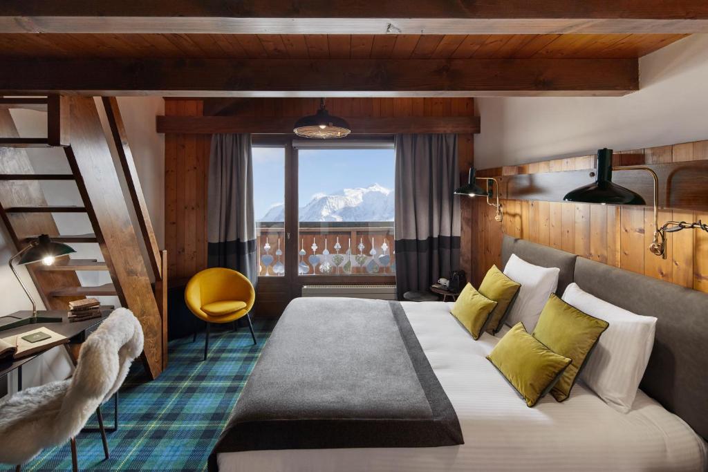 Chalet Hôtel Alpen Valley — love room à Combloux