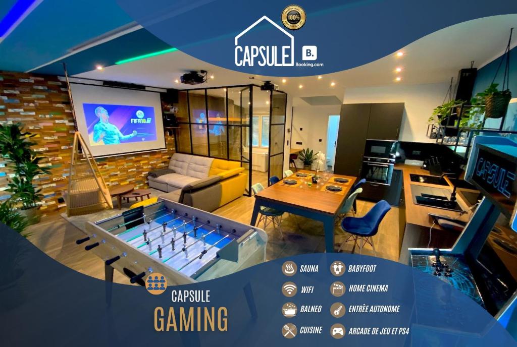 Capsule Gaming — love room à Valenciennes