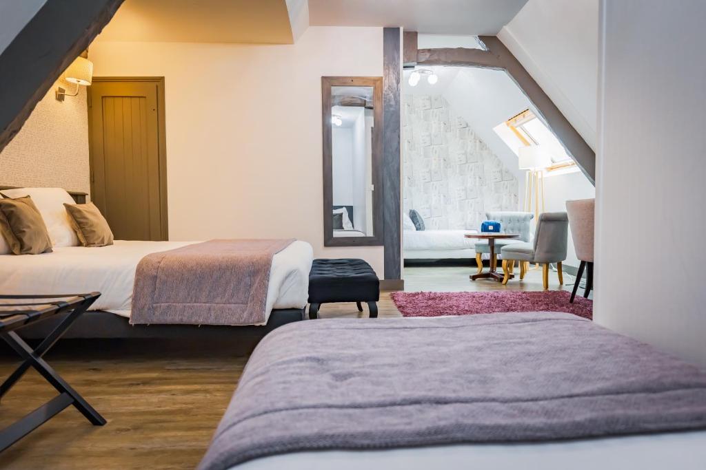 Grand Hôtel du Luxembourg — love room à Bayeux