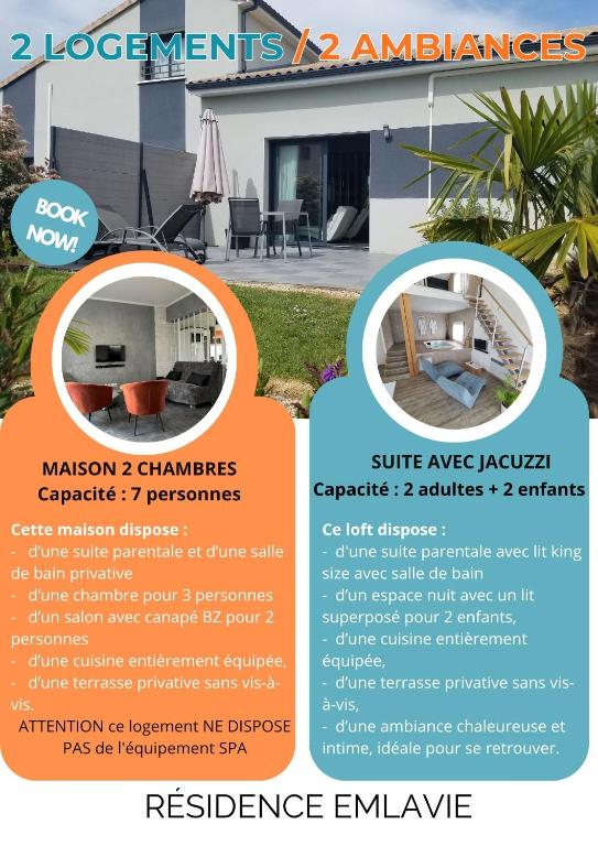 EMLAVIE — love room à Chasseneuil (11 km)
