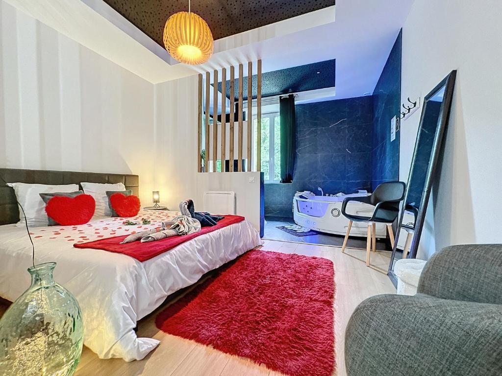 Loft Romantique — love room à Saint-Étienne