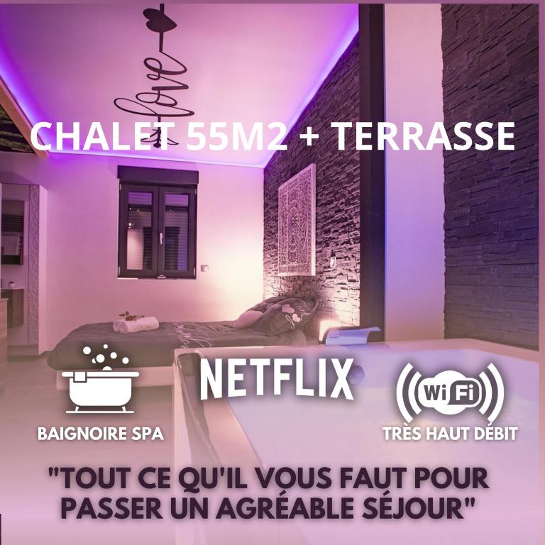 Le Chalet Zen — love room à Dole