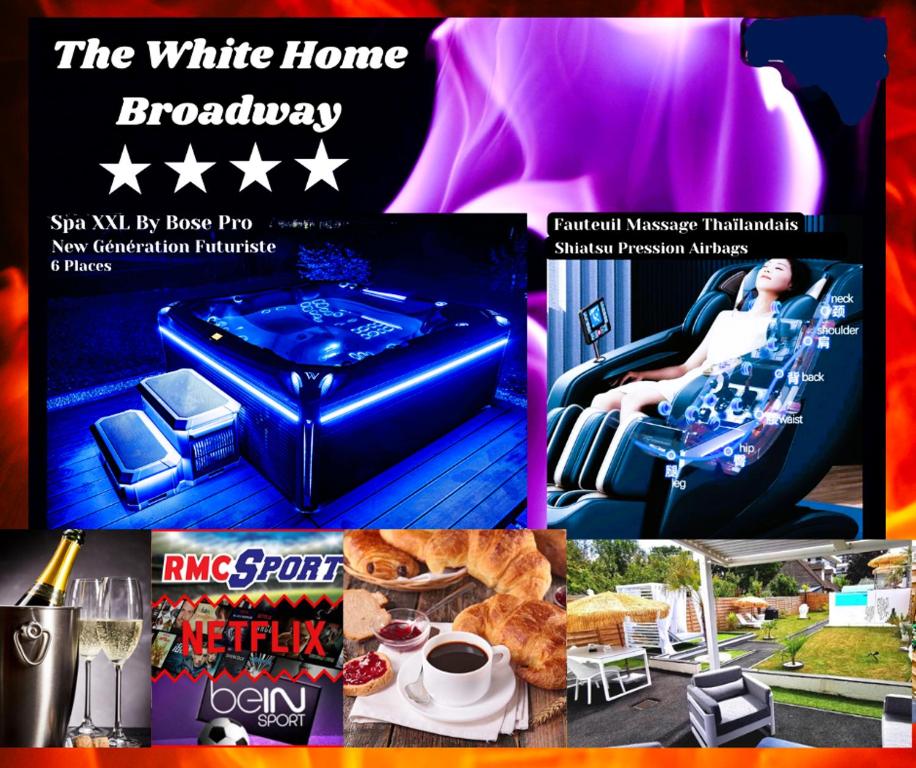 The White Home Broadway — love room à Châteauroux