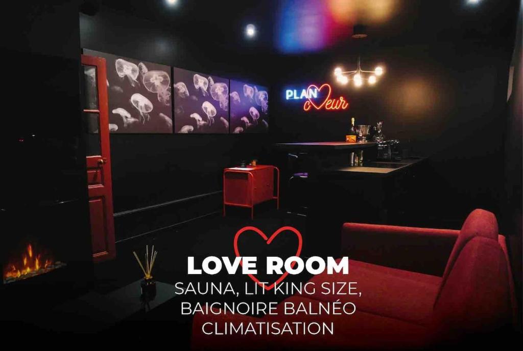 PLAN COEUR Expérience — love room à Riom