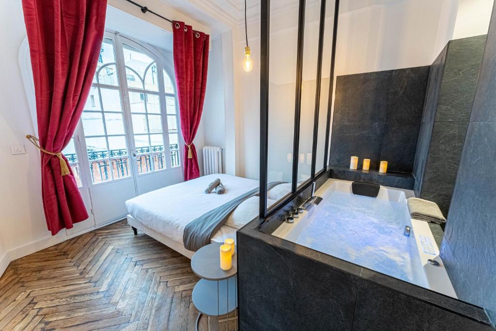 Jacuzzi Nice Loft — love room à Nice