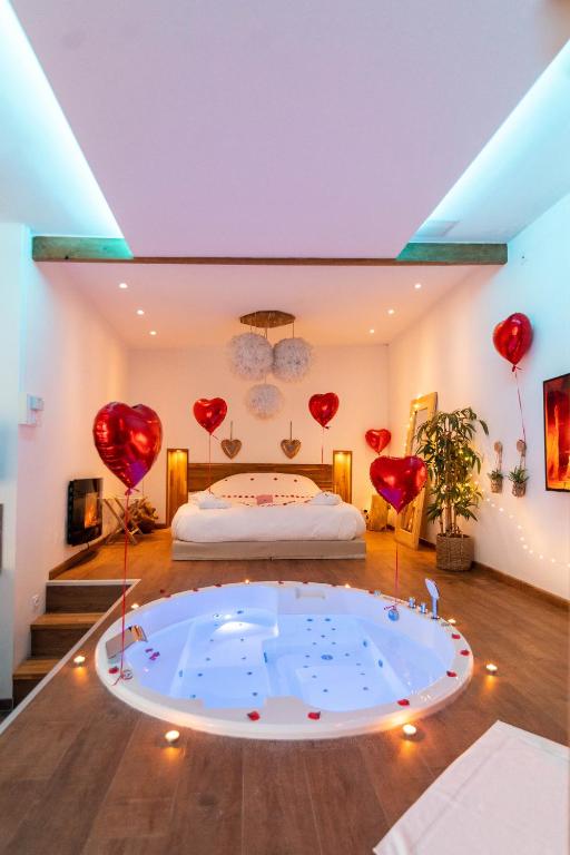 L'escapade Romantique — love room à Dreuil (10 km)