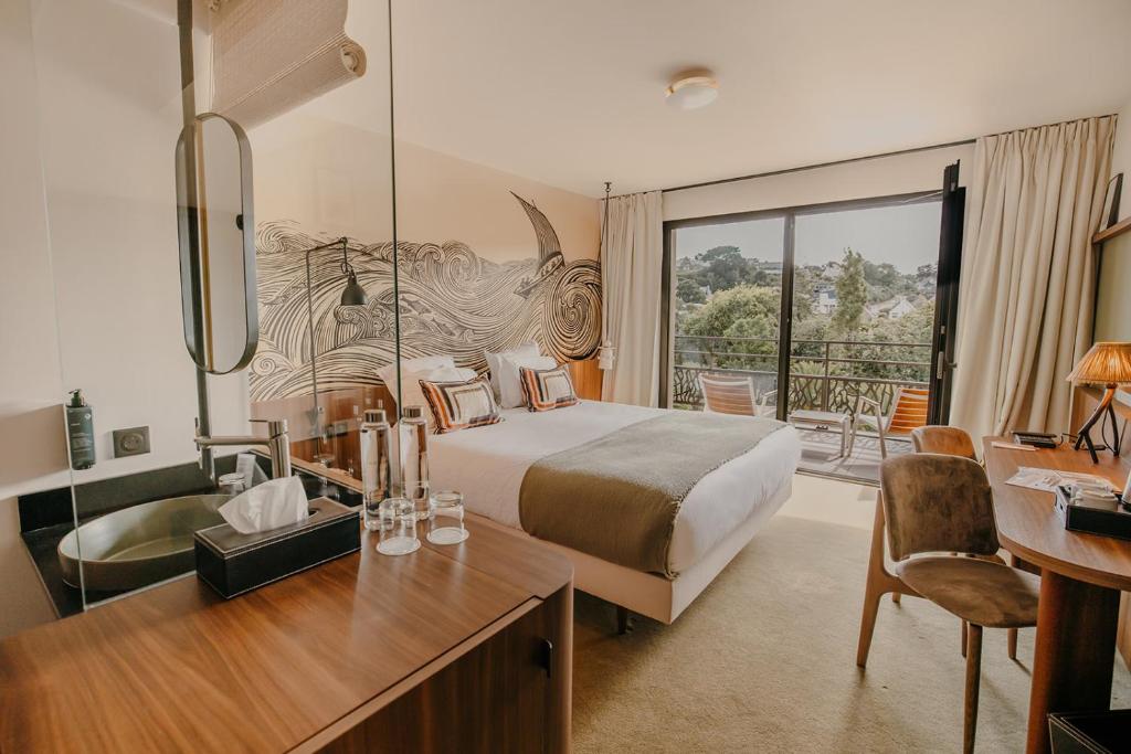 Hôtel Roz Marine — love room à Perros-Guirec