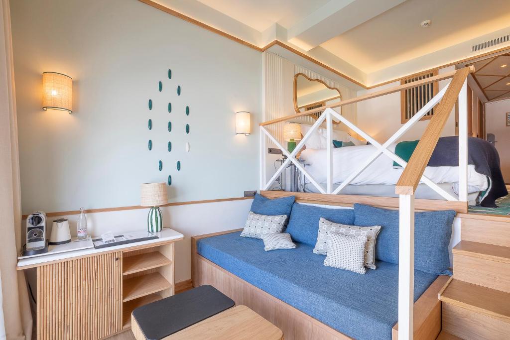 Hôtel Le Café de Paris — love room à Biarritz