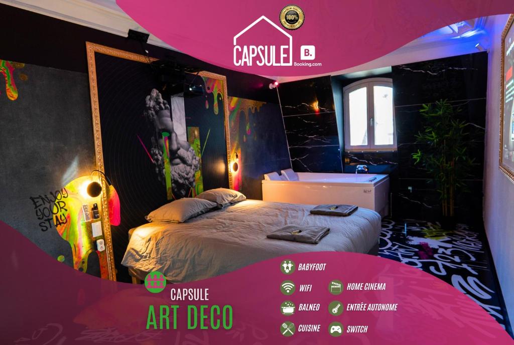 AppartCapsule WTF — love room à Valenciennes