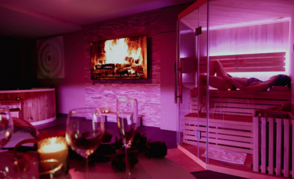 Love room romantique Bourges-SPA & Sauna privatifs — love room à Bourges