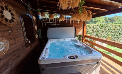 love room sensation avec jacuzzi et sauna — love room à Esches