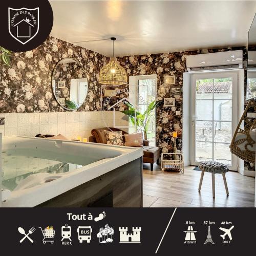 La Romantique des Rois - Jacuzzi & Sauna privés — love room à Dourdan
