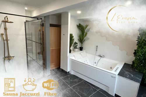 L'Evasion Amboise, Sauna Jacuzzi — love room à Amboise