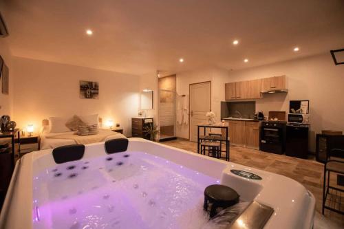 Gites spa de charme L ETOILE SPA — love room à Saint-Vincent-de-Cosse