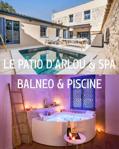 Le Patio d'Arlou & Spa - Relaxant et romantique — love room à Fabrezan