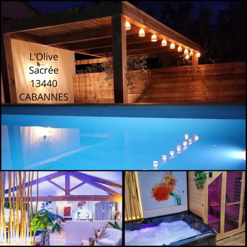 Suite l'Olive Sacrée Spa et Sauna — love room à Cabannes