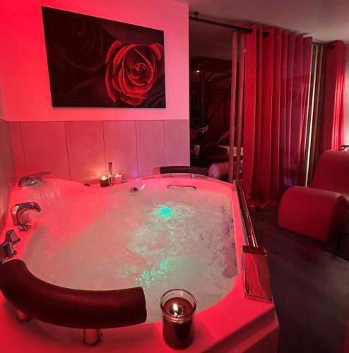 Nuit Défendue - Jacuzzi, sauna & pièce secrète — love room à Tournus