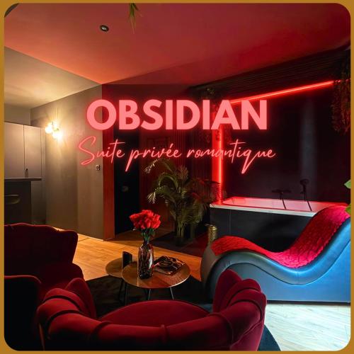 Obsidian - Suite romantique - Balnéo privative — love room à Orange
